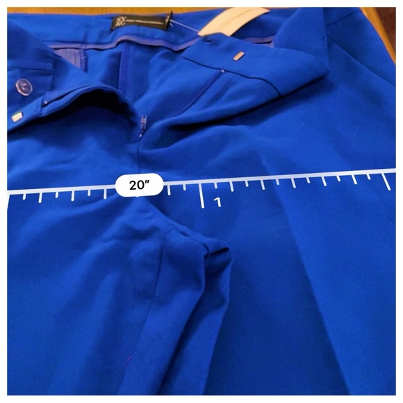 NWT New York & Company Dress pants- Cobalt Blue- Size 14 - Picture 9 of 9